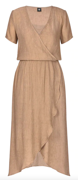 Mode Jurken Midi-jurken nü by staff-woman n\u00fc by staff-woman Midi-jurk lichtgrijs elegant 