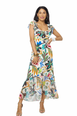 Vicky Fiesta White dress