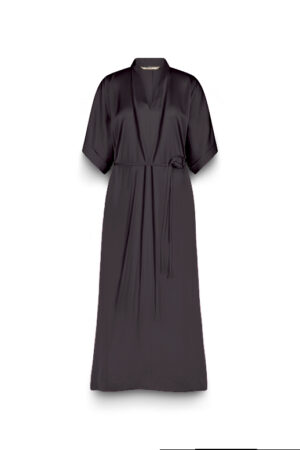 Dress v neck silky touch