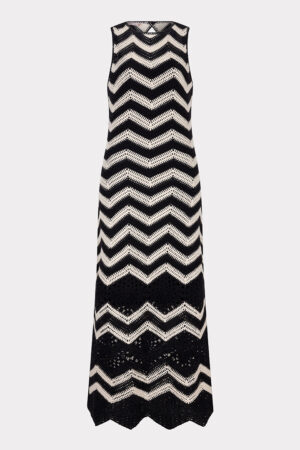 Dress crochet long