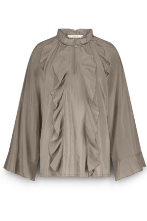 Top ruffles Cotton viscose
