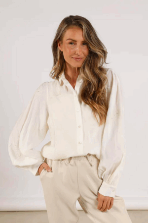 Milanova Blouse Pearl