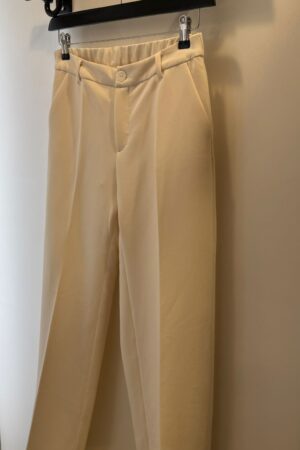 Broek classic ecru Signe nature