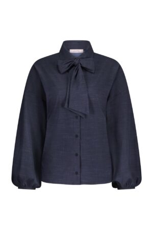 Maxine denim blouse