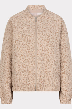 Jacket Bomber flower 3D