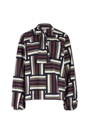 Teske graphic blouse