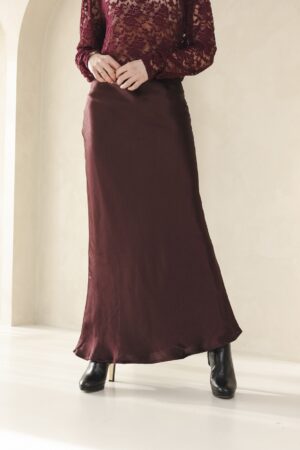 Swing Skirt Burgundy BR&DY