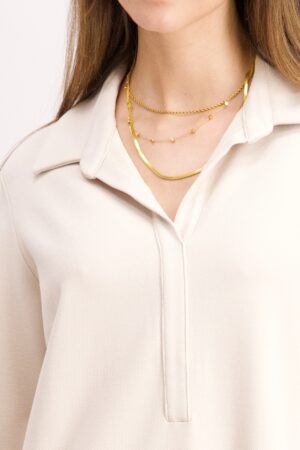 Jurk beige Signe nature