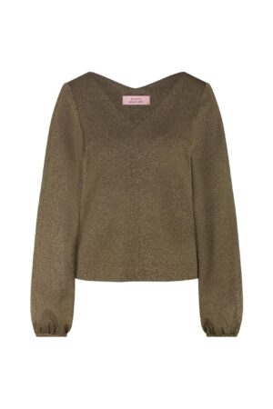 Claudina sparkle top