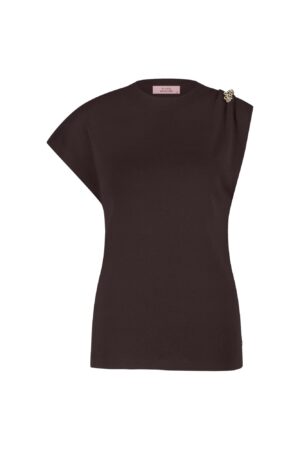 Fanny button top