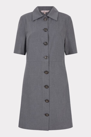 Dress s/slve buttons