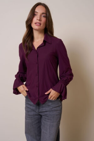 Duna ruffle blouse