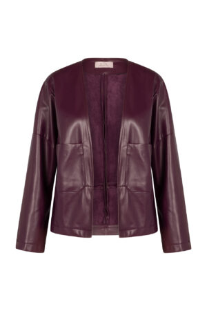 Vero faux leather jacket