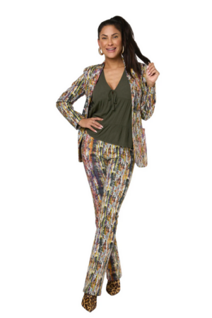 Eva Flair melange Pants Tessa Koops