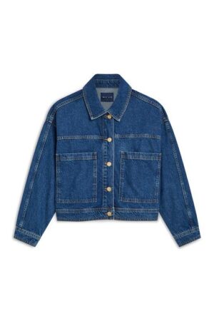 Trench denim Indigo cotton overview