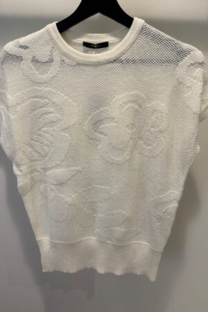Emily flower jacquard Top  Iris & Co