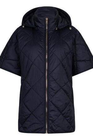 Bodywarmer / poncho quilted