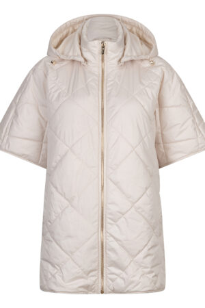 Bodywarmer / poncho quilted