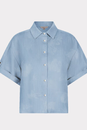 Blouse daisy jacquar