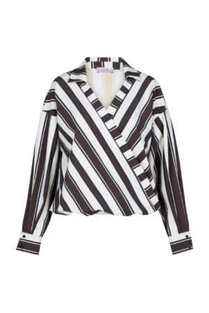 Elvie stripe blouse