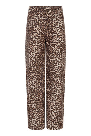 Trousers jeans scarlet leopard